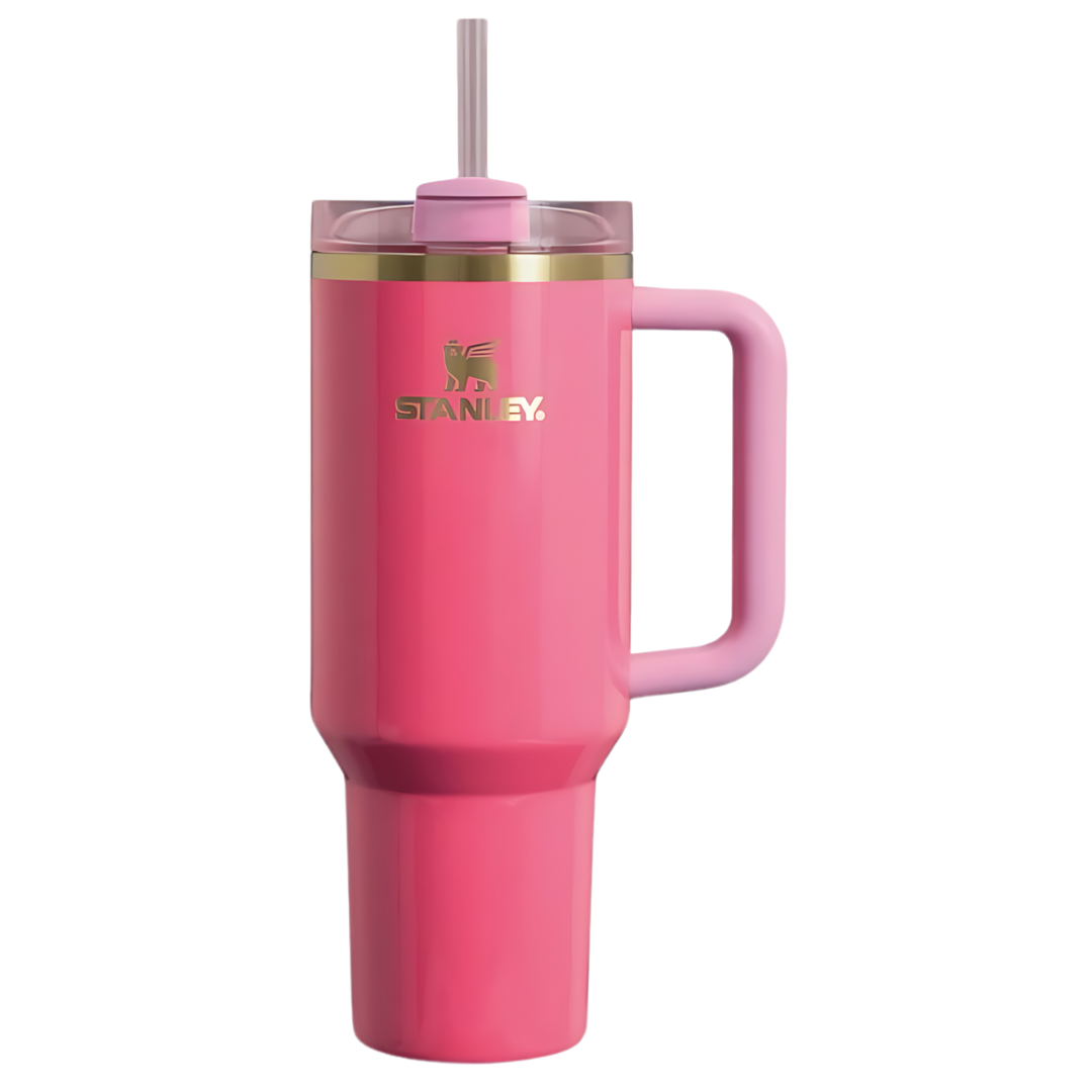 Stanley 40 oz Tumbler Cup With Handle and Straw