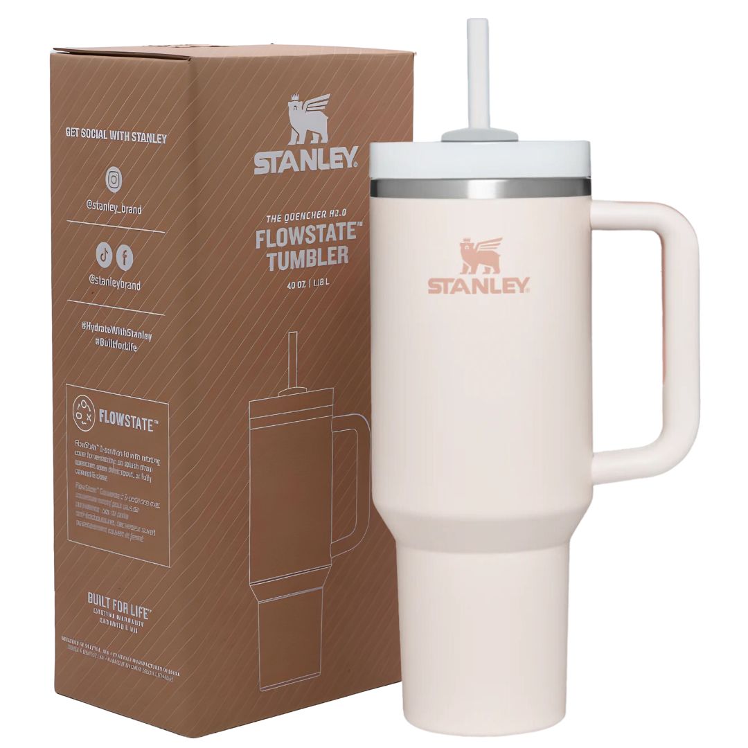 Stanley 40 oz Tumbler Cup With Handle and Straw