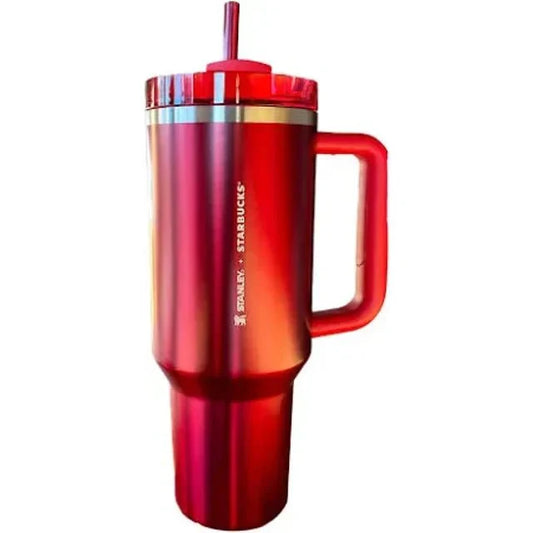 Starbucks Stanley 2025 Holiday Collab 40 oz Red Tumbler Mug