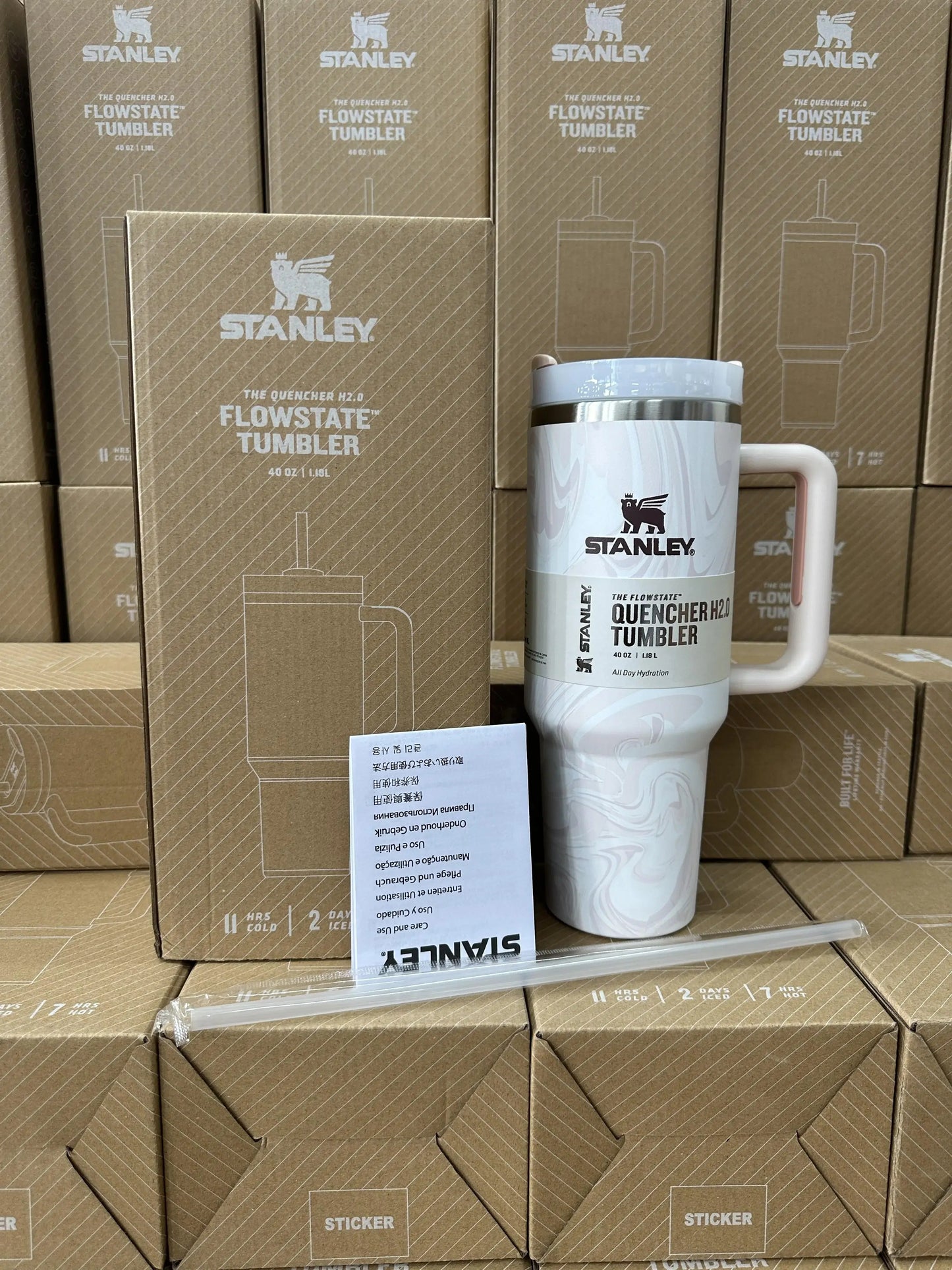 Stanley Quencher Tumbler With Straw 40 Oz