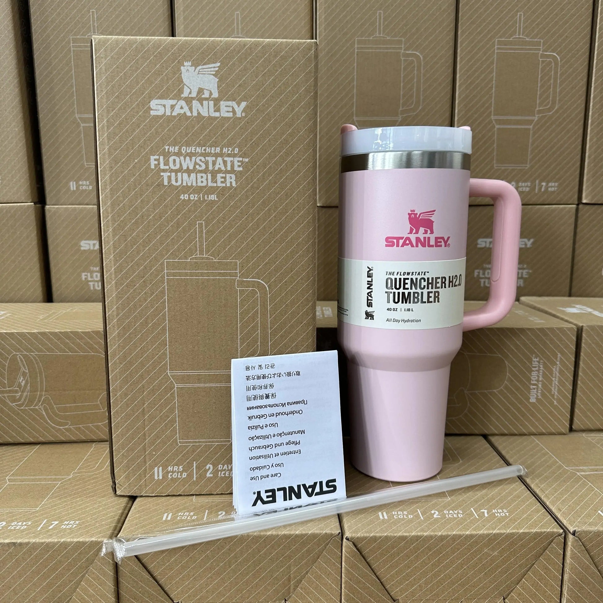 Stanley Quencher H2.0 Black Chroma Tumbler