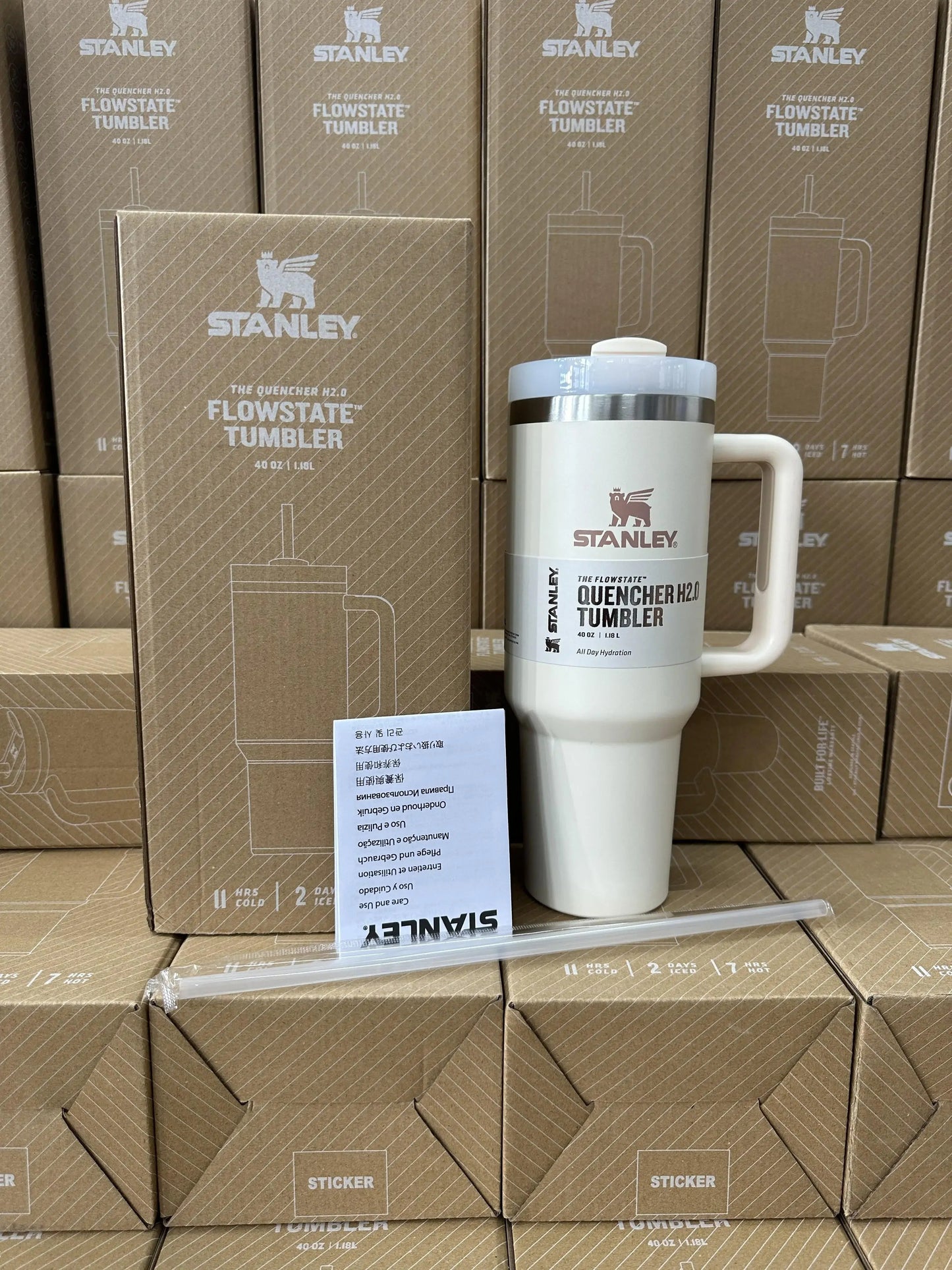 Stanley Quencher Tumbler With Straw 40 Oz