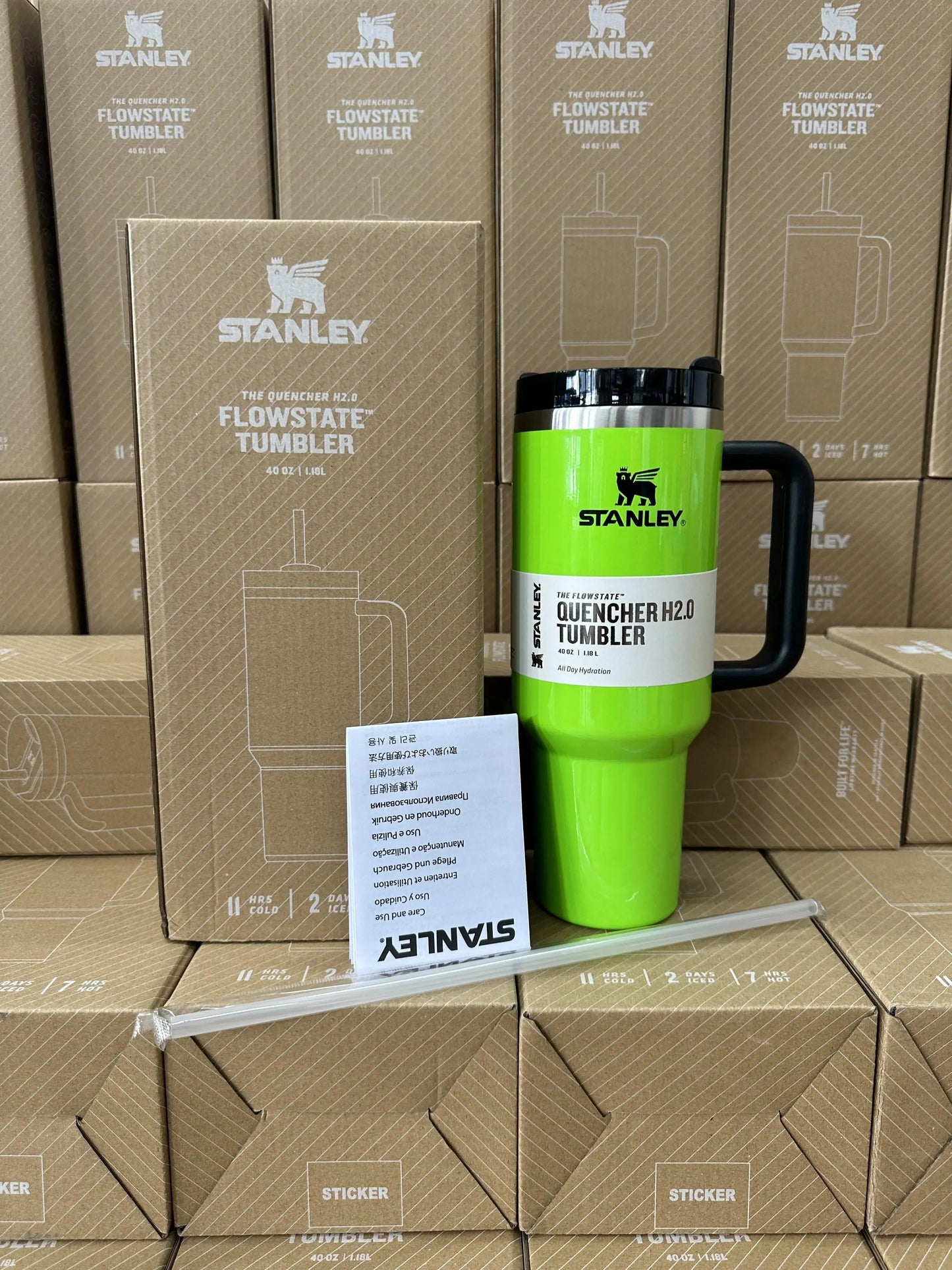 Stanley Quencher Tumbler With Straw 40 Oz