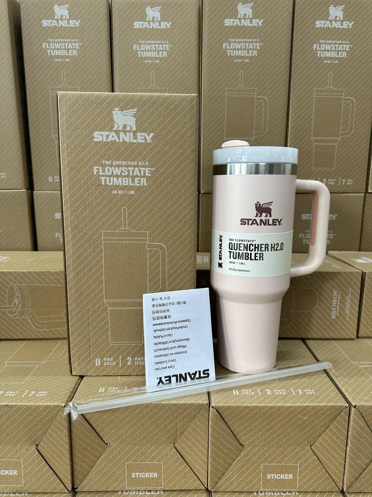 Stanley Quencher Tumbler With Straw 40 Oz