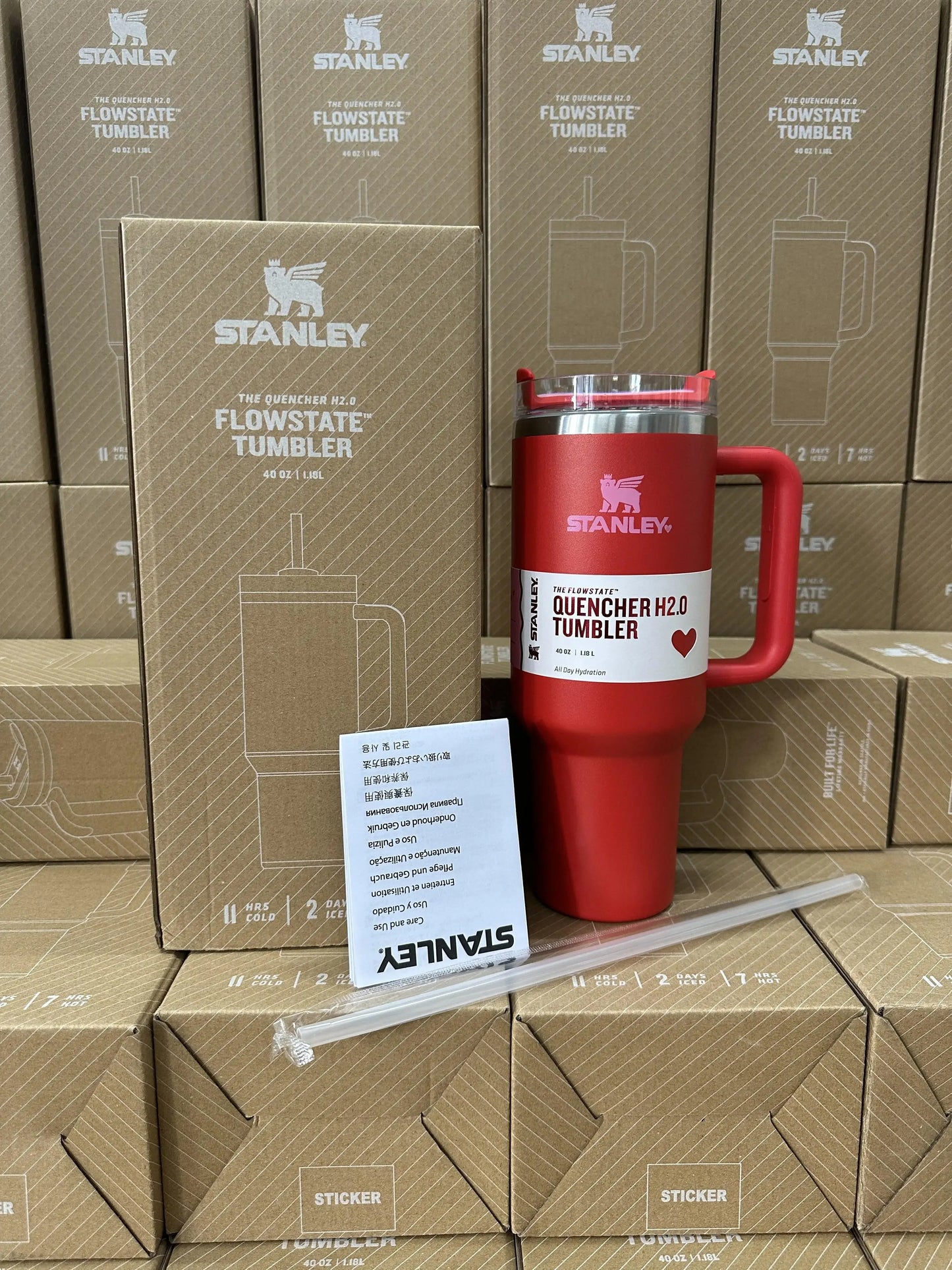 Stanley 40oz Stainless Steel Insulated Tumbler