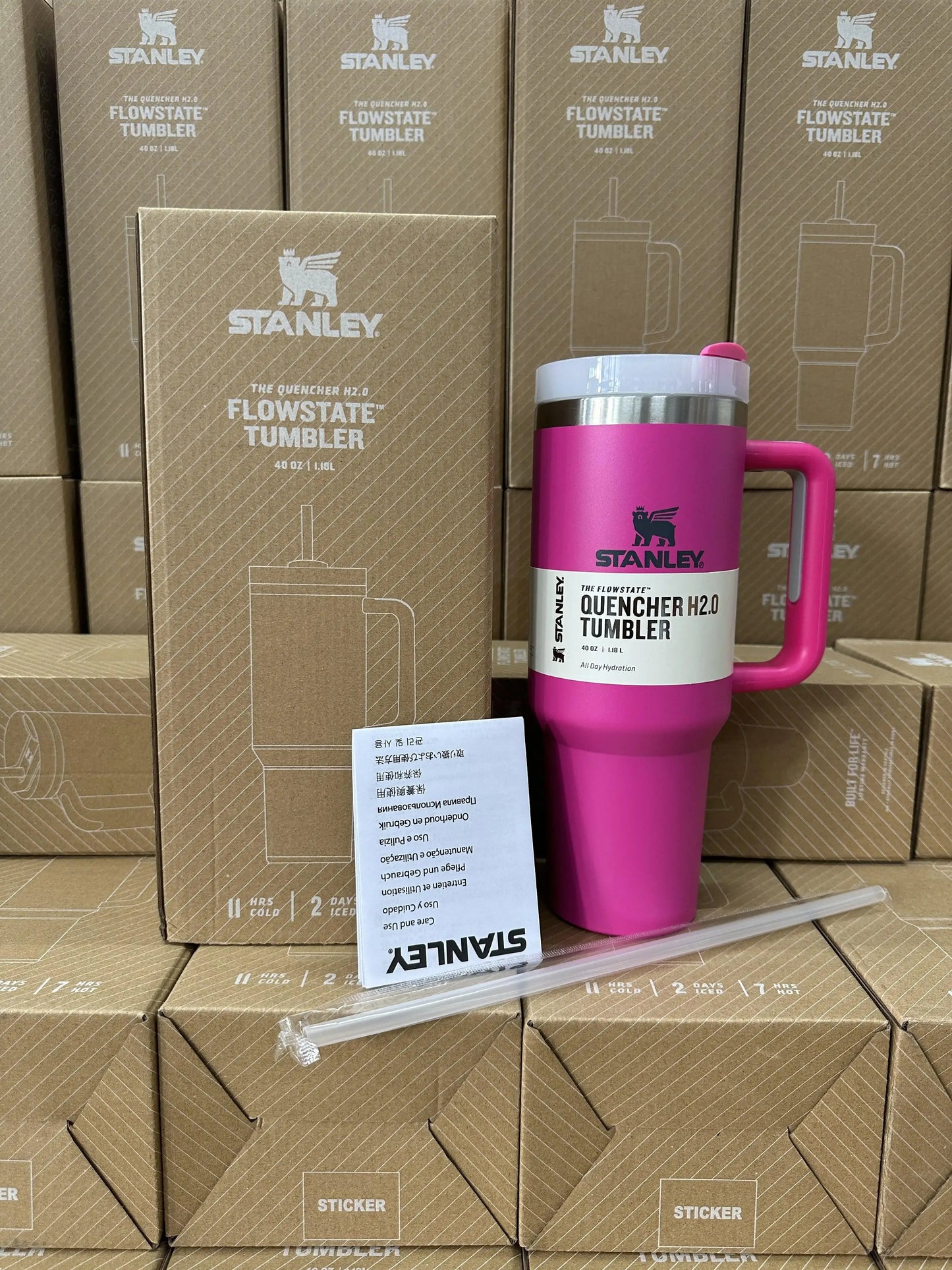 Stanley Quencher Tumbler With Straw 40 Oz