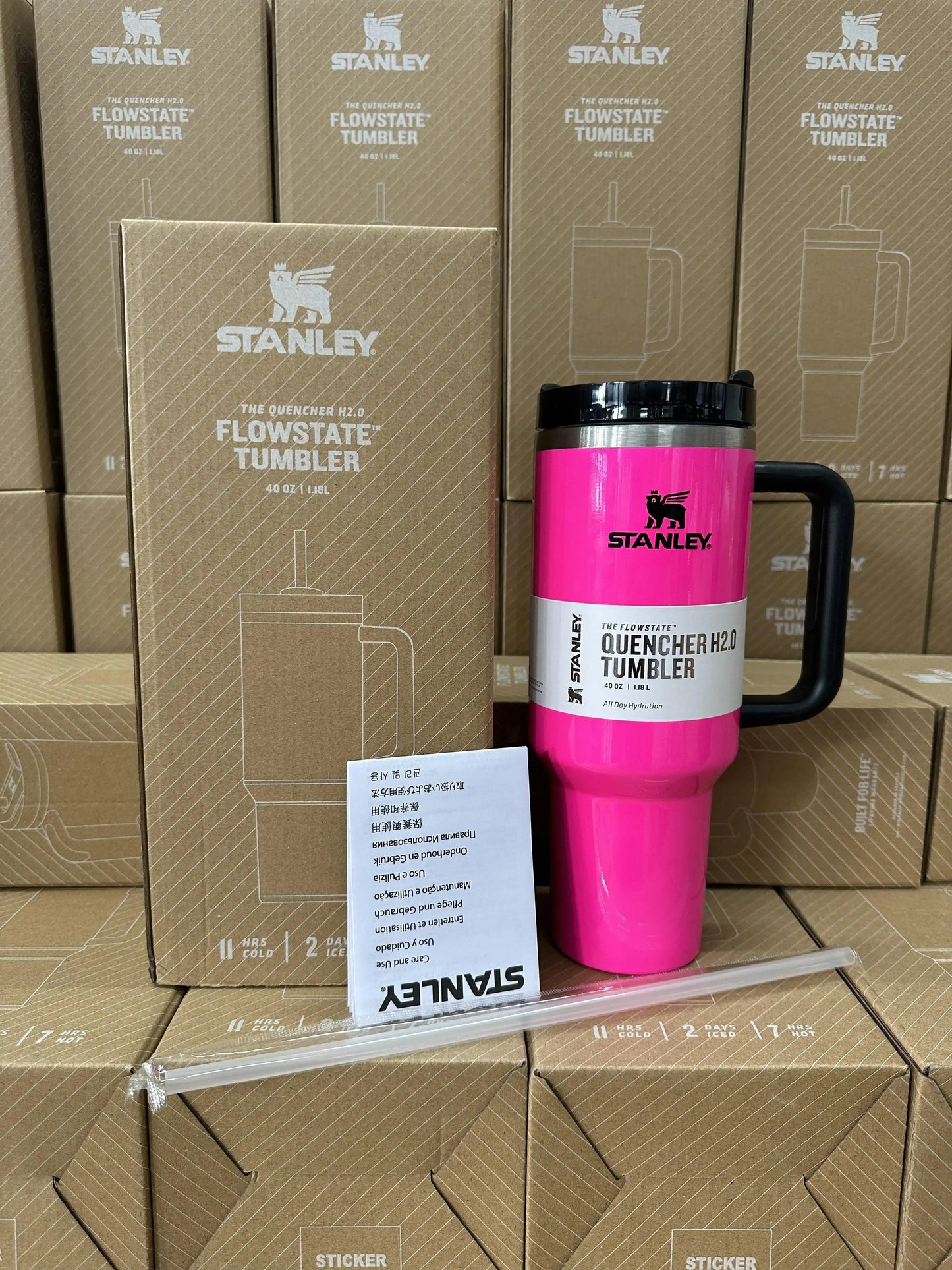 Stanley 40oz Stainless Steel Insulated Tumbler