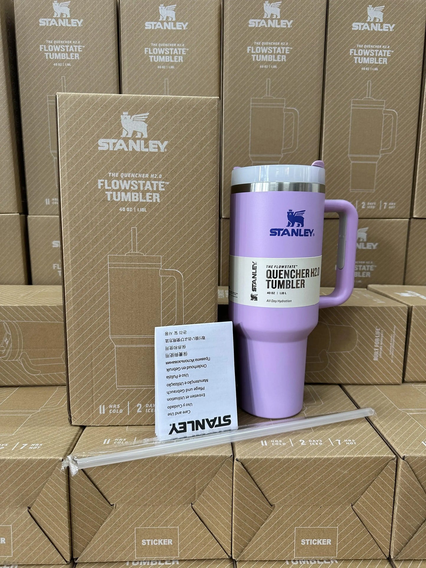 Stanley Quencher Tumbler With Straw 40 Oz